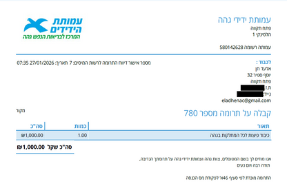 לכוונך / At Your Direction