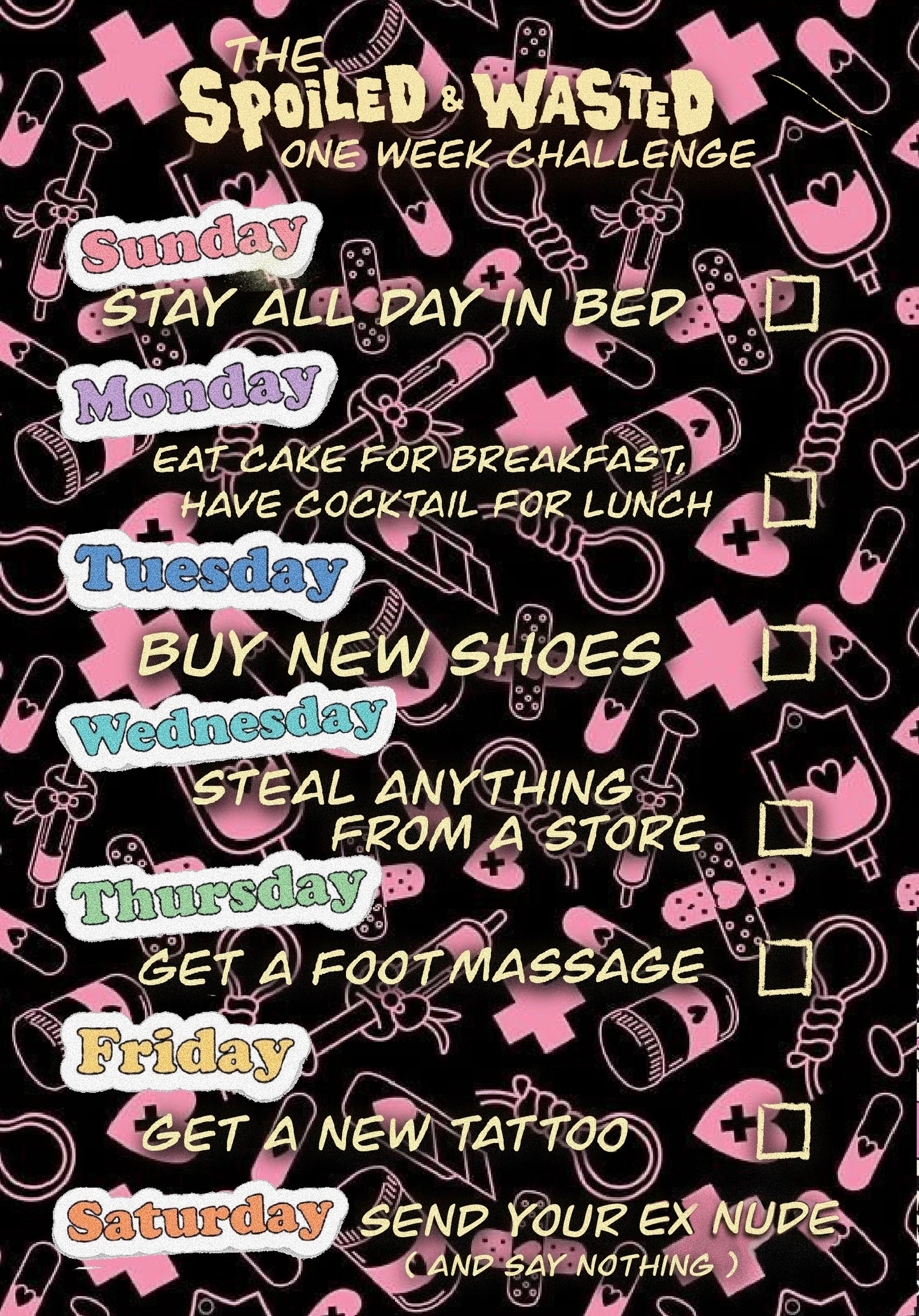 SPOILED GIRLS WASTED Orinigal magazine vol. 2