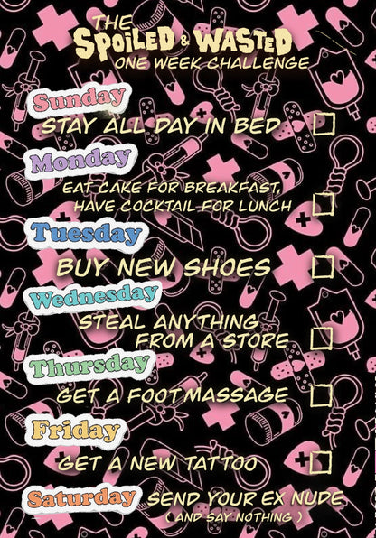 SPOILED GIRLS WASTED Orinigal magazine vol. 2